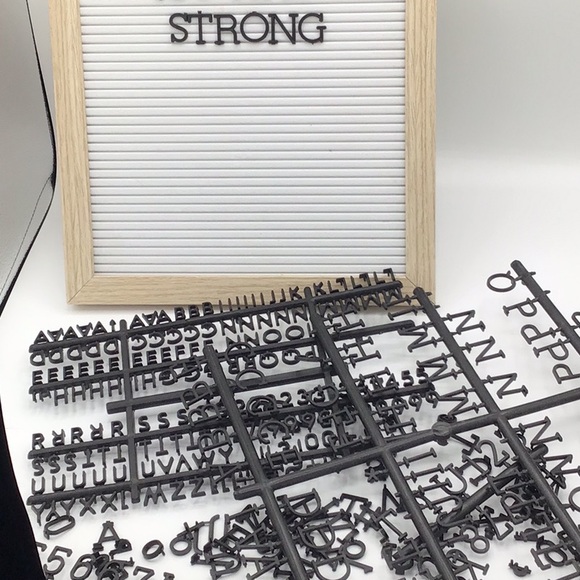 Letter board lot509 used - Picture 4 of 4
